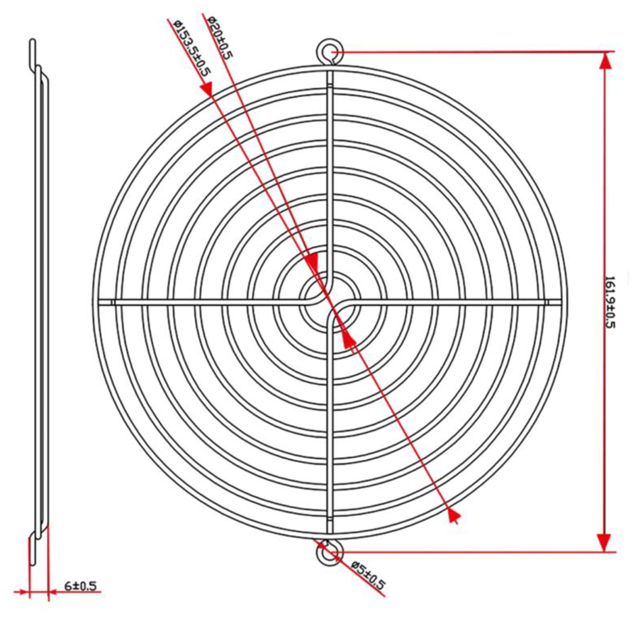 cooling fan guard