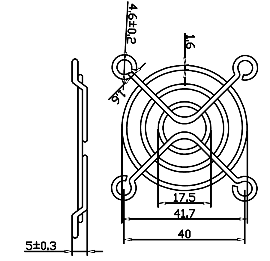 50mm fan guard