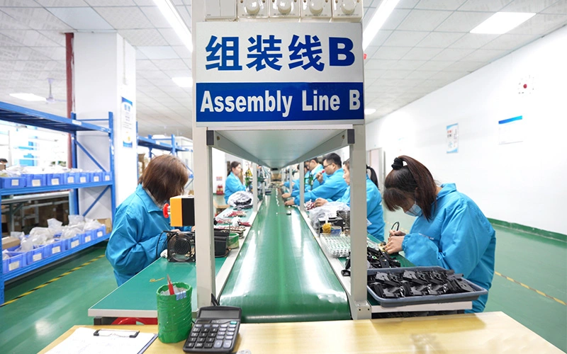 cooling fan assembly line